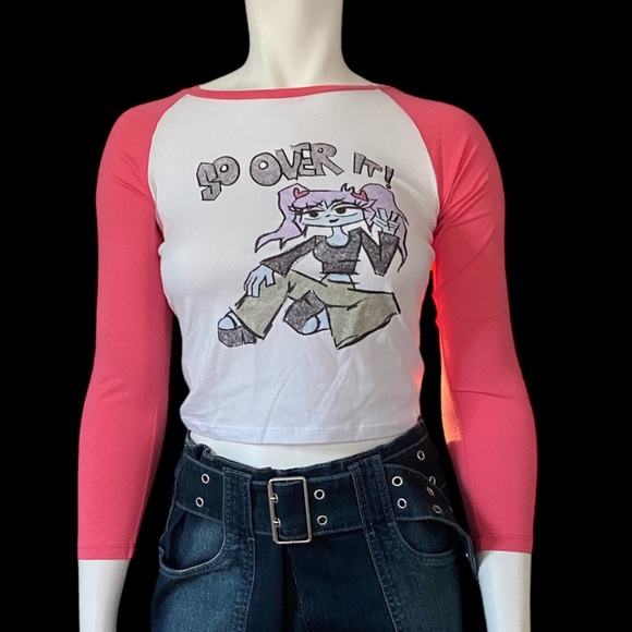 Dolls Kill Tops - Delia’s by DollsKill | NWT’s cyber Y2K grunge punk skater baby T shirt